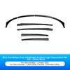 Heenvn ABS Carbon Car Door Decor Strip For Tesla Model Y Juniper Model YL 2025 2026 Anti-Scratch Windshield Ambient Light Trim
