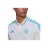 Adidas Pánské sportovní polo tričko s krátkým rukávem Real Madrid Bílé GS0403