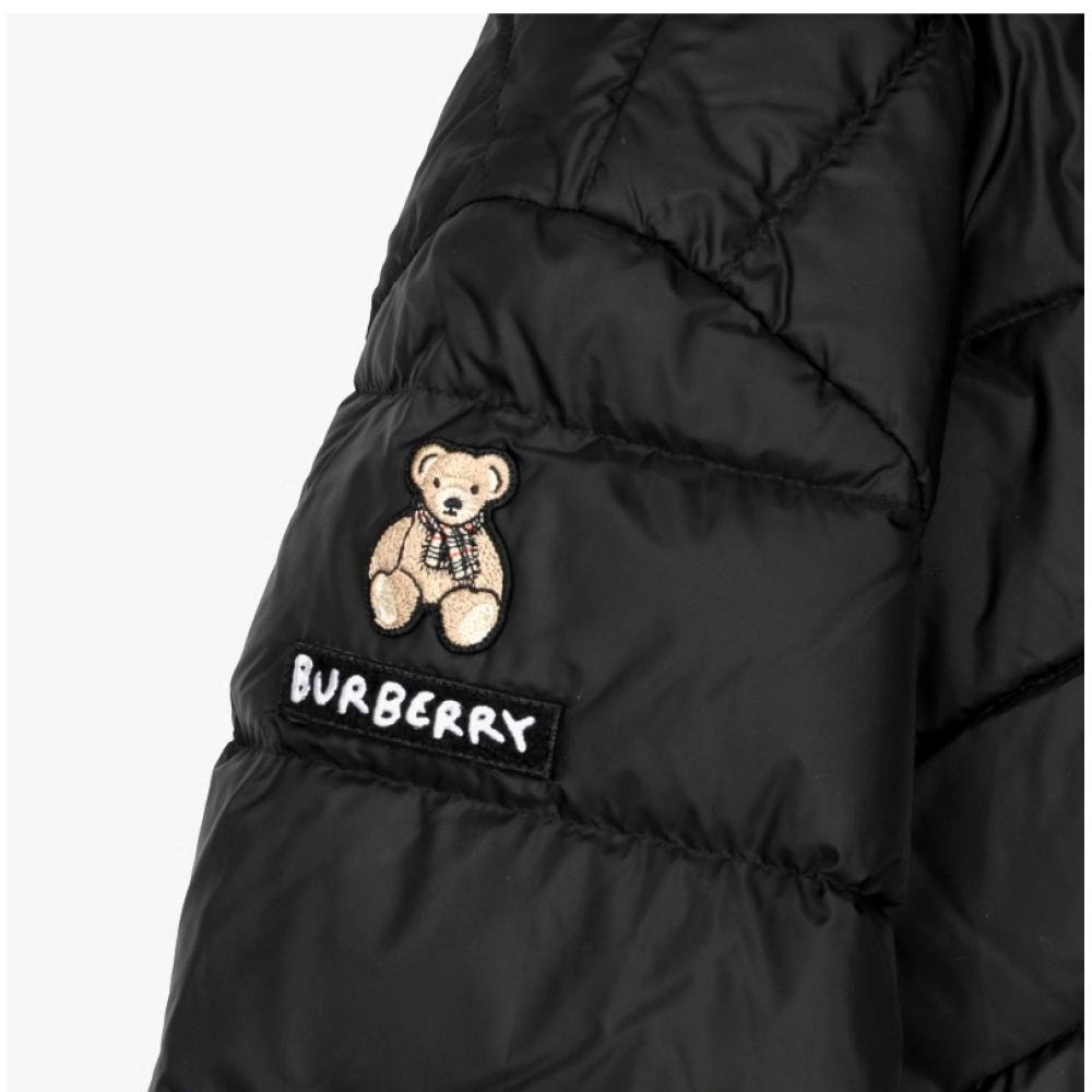 Burberry Hood Padding Boys Thomas Bear Logo Patch  Adult Size Available 