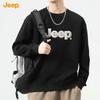 JEEP Men's Casual Crew Neck Pullover Sweatshirt