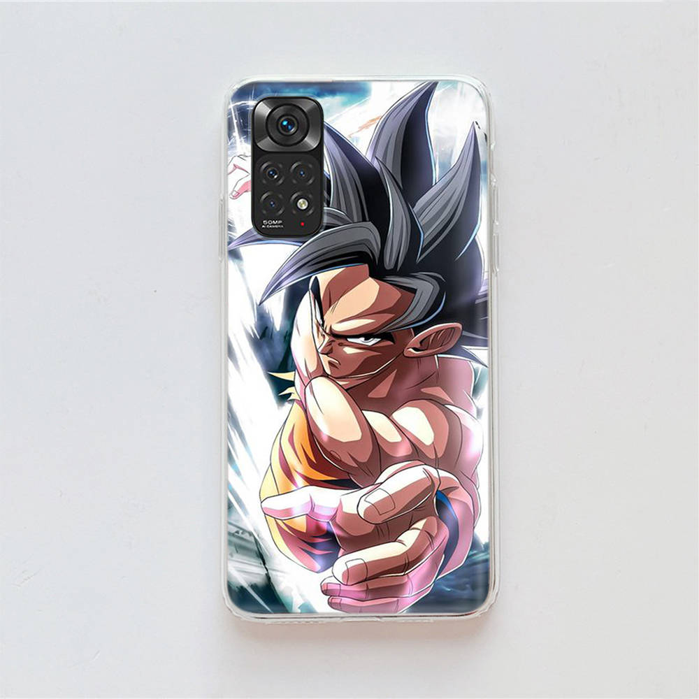 DT36 Dragon Ball Case for Samsung A04 A14 A23 A34 A54 M23 M33 M52 M53 Realme 10 9 C30S C35 C55 VIVO Y02S Y21 Y33S Y51 X80 Pro Clear Cover