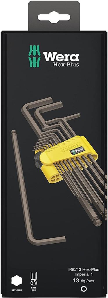 WERA Hex Plus Set 021721 L-Wrench (13 Pieces)