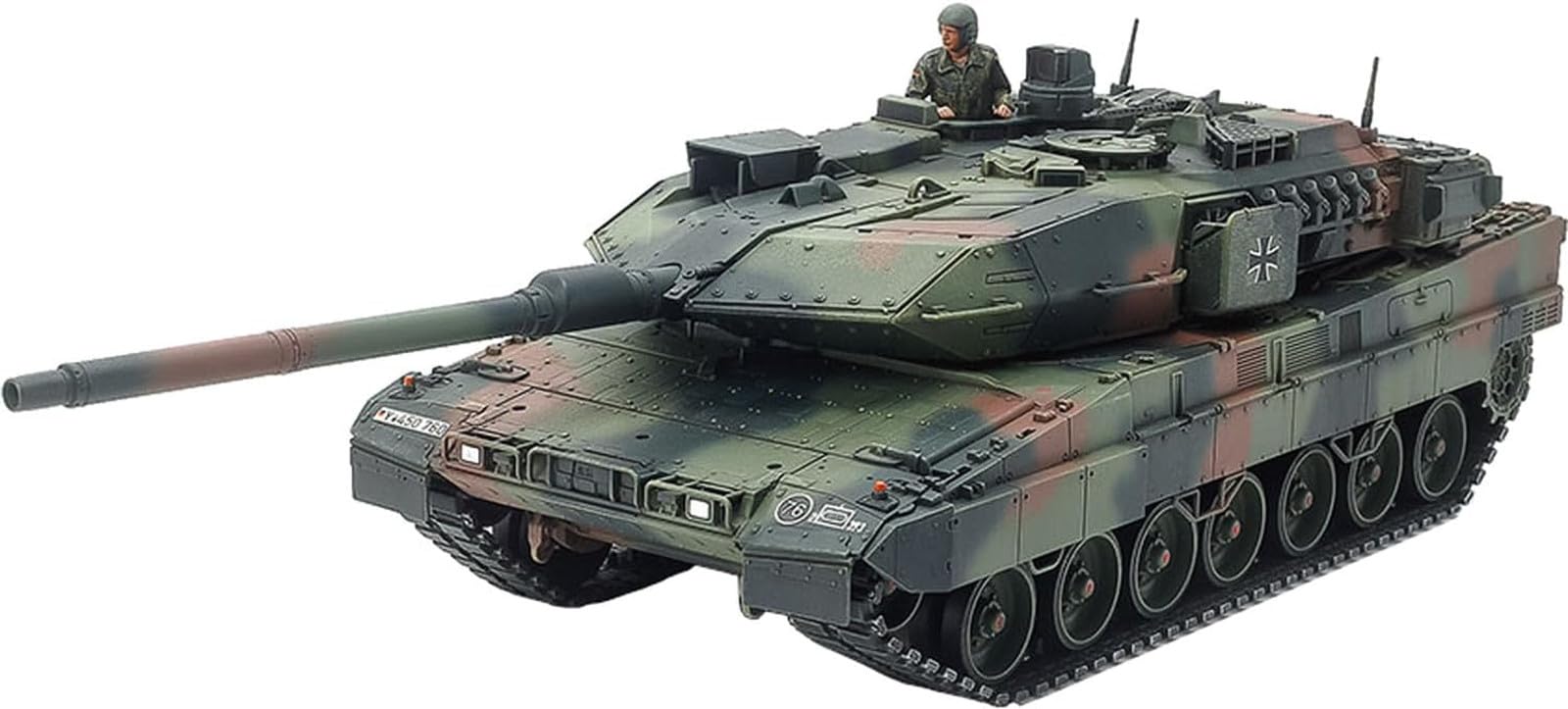 Серия Военных Миниатюр Tamiya Основной Боевой Танк Бундесвера Leopard 2 A7V Пластиковая Модель 32607 1/48 Нет. (танк)