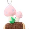 Keychain Backpack Decoration Stuffed Plush Mushroom Toy Handbag Charm Ornament for Party Favors