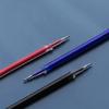 100 /12 Pcs/lot 0.5mm Gel Pen Erasable Pen Refill Rod Set High Capacity Blue Black Ink Shool Washable Handle Pens Stationery