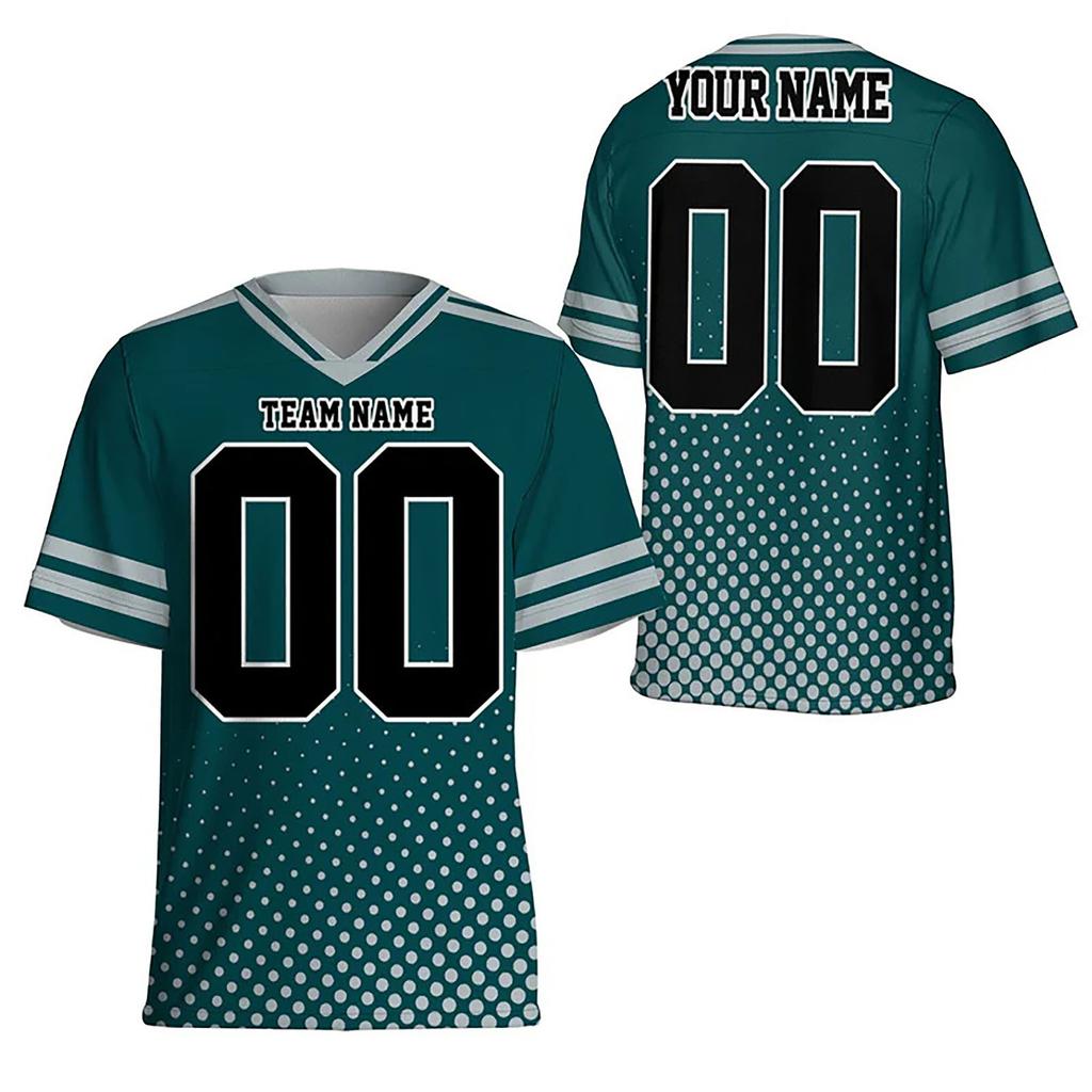 Customized Football Jerseys For Men, Women, Youth And Children, Personalized Team Name And Number For Adults And Children
