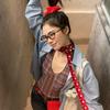 Flaring Variety Thin Scarf Women Print Neck Collar Scarves Sunscreen Scarf for Office, Casual Gatherings, and Vacations