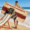 Classic Corvette Vintage Art Beach Towel Quick-drying for Travel Outdoor Sports Jogging Beach and Swimming