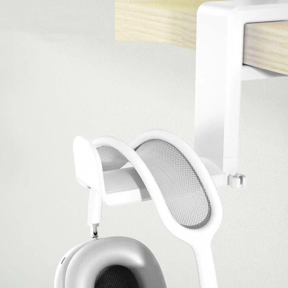 Adjustable Headset Holder 360° Rotating Earphone Hook Practical Desk Hanger Hook Home
