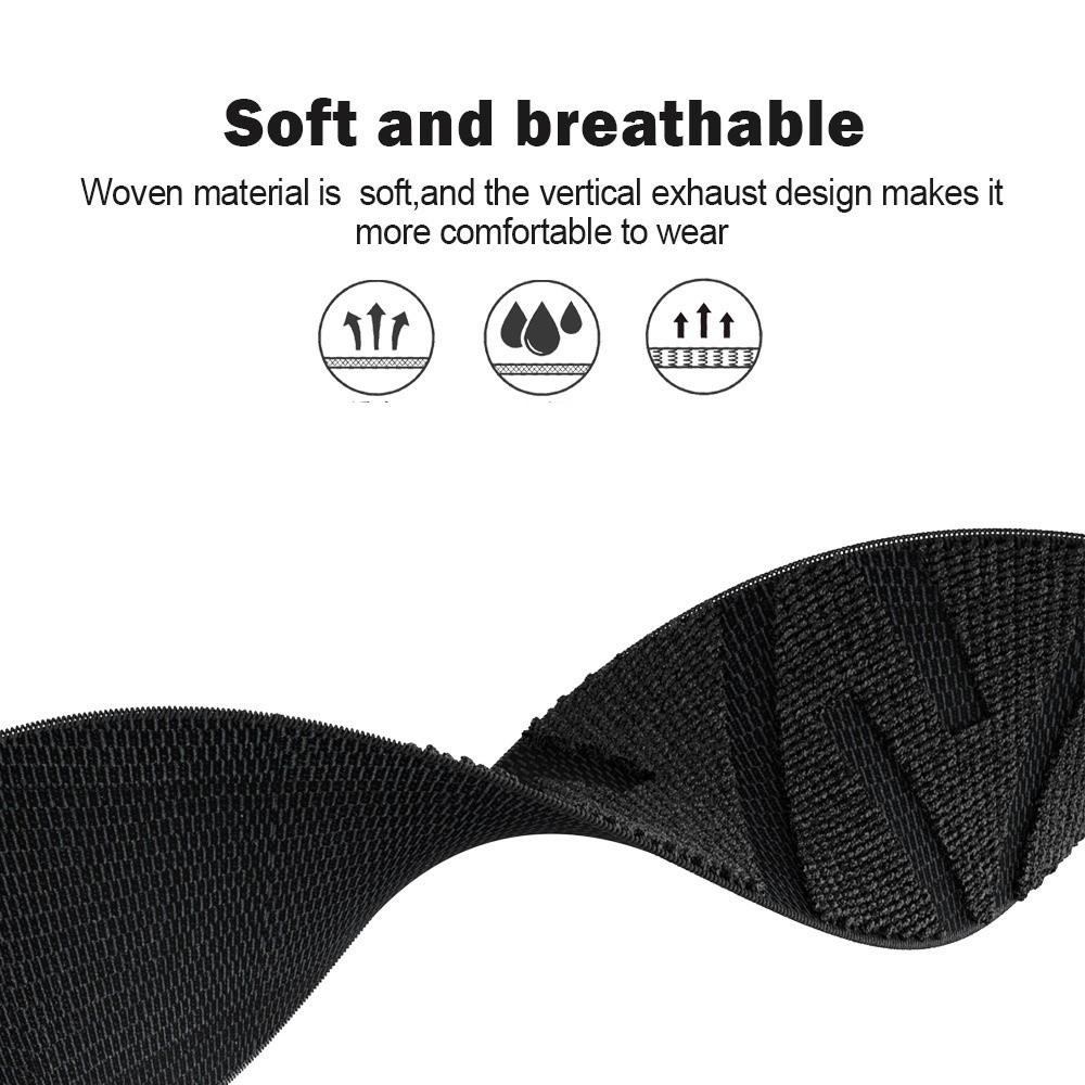 Nylonový fitness náramek Prodyšný náhradní řemínek Nový náramek pro sledování fitness pro Whoop 5.0 Ženy Muži