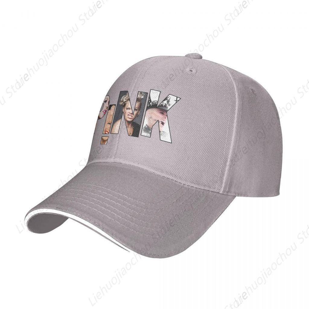 Tour P!ink Pink 2023 Summer Baseball Caps Fashion Music Alecia Beth Moore Sandwich Hats Unisex Women Adjustable Sun Hat Fishing