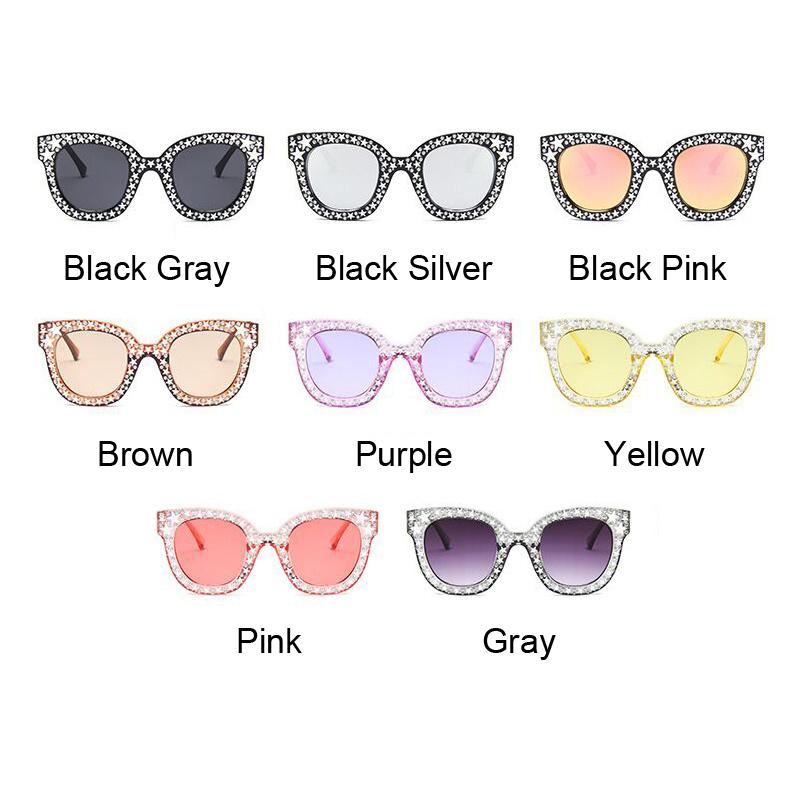 Vintage Oversized Sunglasses Women Brand Designer Candy Colors Mirror Sun Glasses Female Retro Big Frame Oculos De Sol Mujer