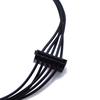 Pevný disk Mini napájecí kabel 6-pin na 2 SATA 15-pin 1-disk