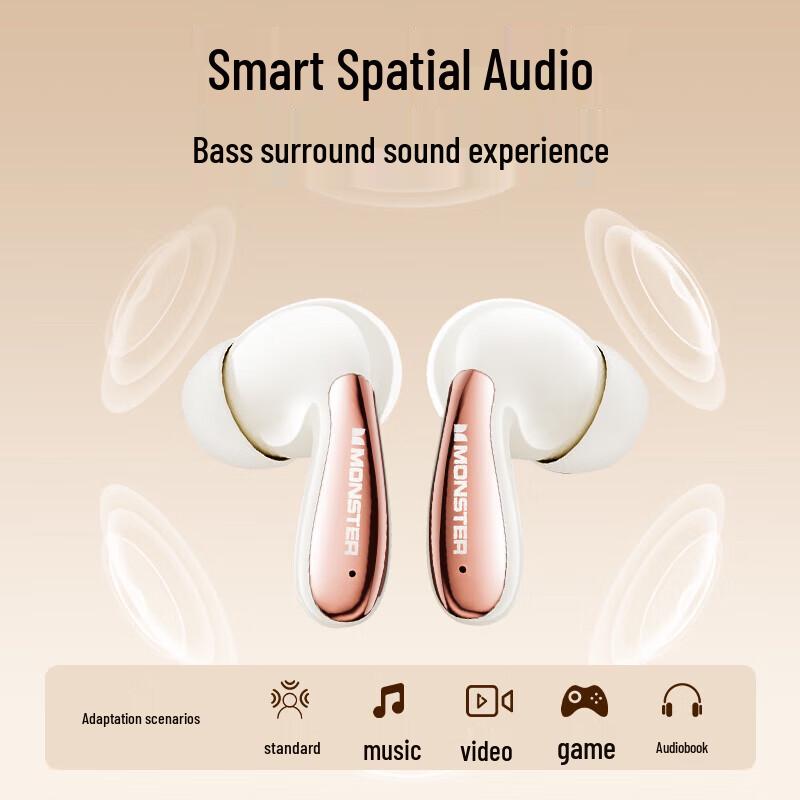 Monster MQT36 Gaming Sports Wireless Earbuds