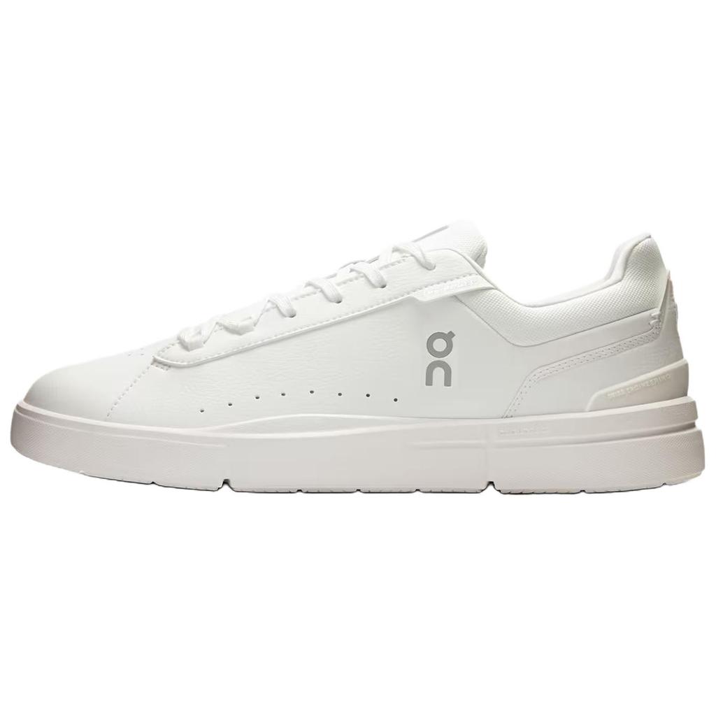 On The Roger Advantage Comfortable Soft Shock Absorbing Breathable Low Top Tennis Shoes Men Sneakers White 3MF30641200
