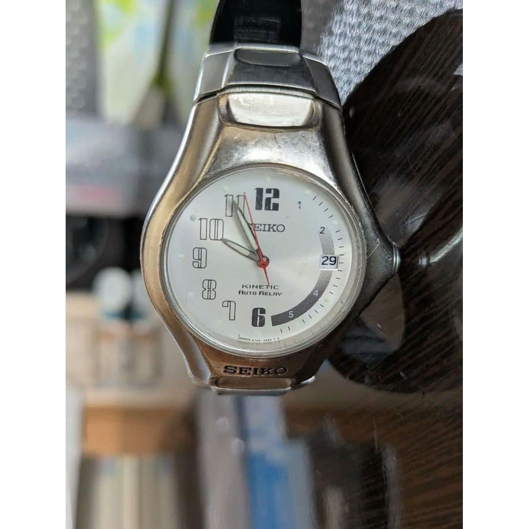 Б/у SEIKO KINETIC 5J22-0A90 Нерабочий товар