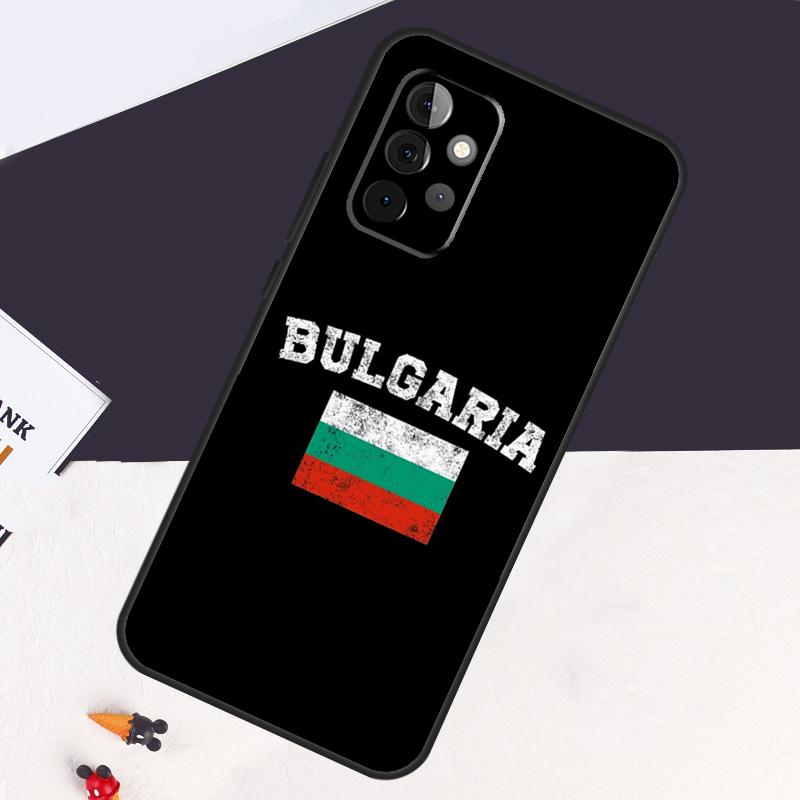 Bulgarije Vlag Paspoort Kaarthouder Voor Samsung Galaxy A54 A34 A14 A52S A12 A22 A32 A52 A50 A51 A71 A13 A53 A33 Hoesje