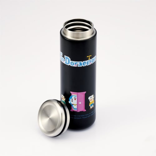Skater Stainless Steel Mug Bottle, 450ml, Insulated, Double-Layered Vacuum-Sealed, Doraemon Dot Design, STX5-A