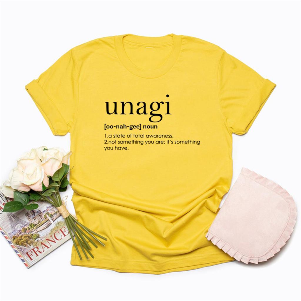 Unagi Total Self Awareness Tshirt Friends Fan T-shirt Unagi Ross Funny T Shirt Unisex Graphic T Shirts Print Casual Tees Top Unisex