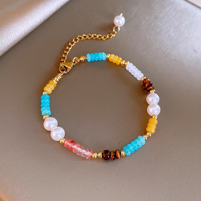 2024 Hot-Selling Women's Luxury Natural Stone Beaded Bracelet - Ethnic Chinese Style