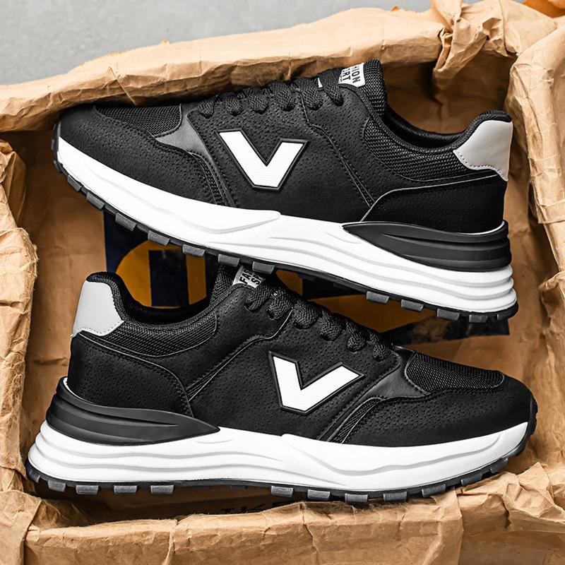 2025 spring and summer new casual breathable pure original retro versatile low-top student running shoes sports shoes dad shoes