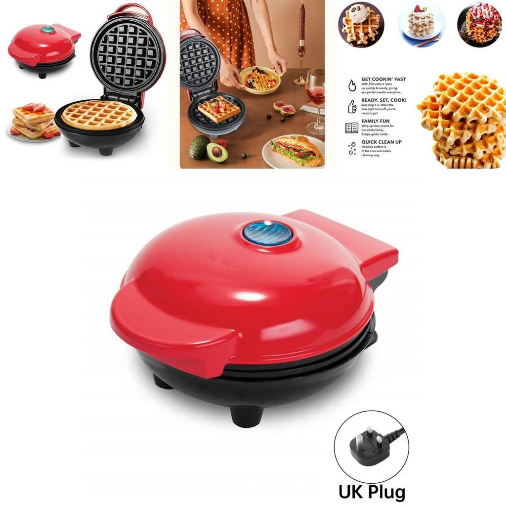Mini Waffeleisen Antihaft Kompakt Heimgebrauch Kinder Backgerät Mit Logo Zum Frühstückskochen