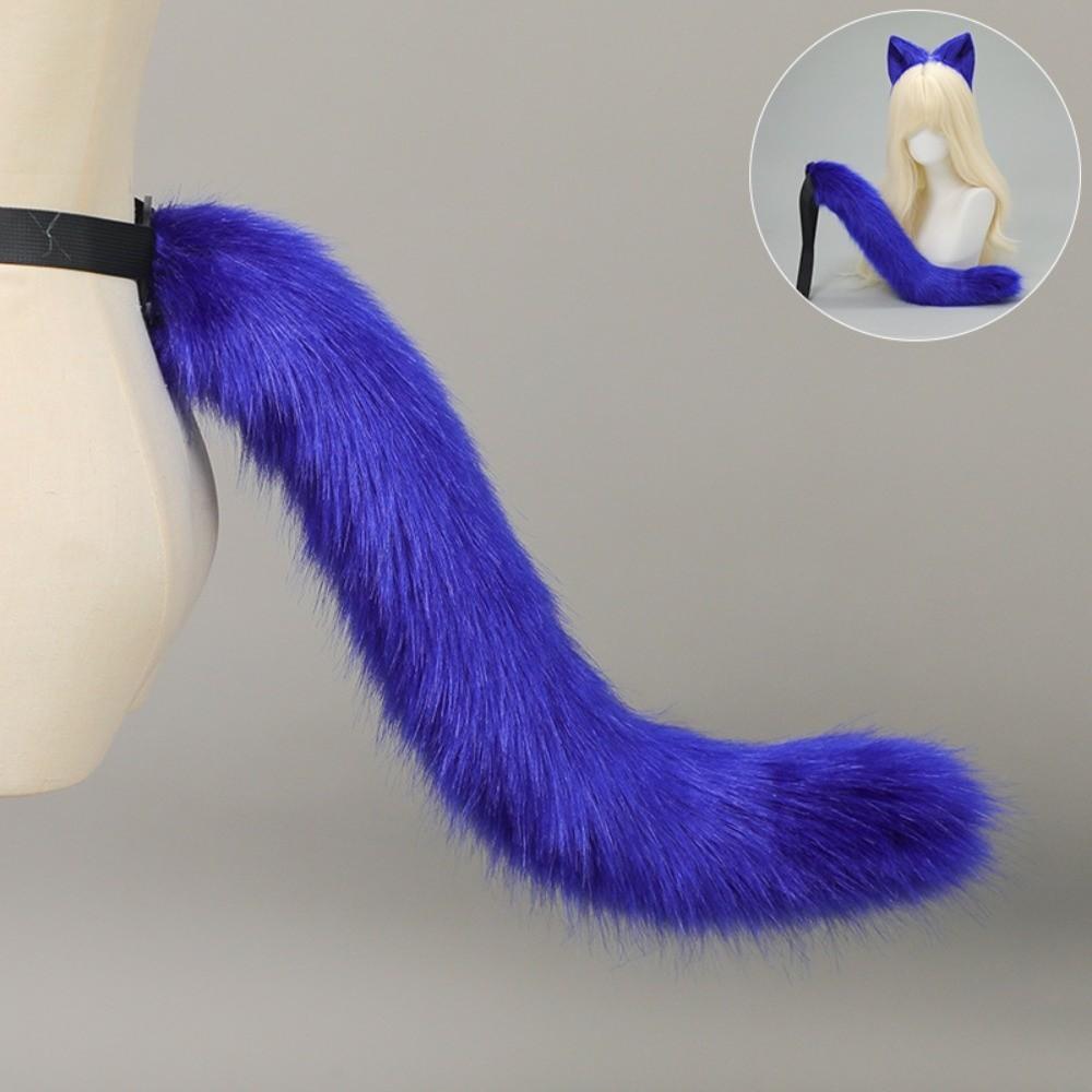 Plüsch-Katzenohren-Haarreif Realistische Tierohren Haarband Neues flauschiges Katzenohren- und Schwanz-Set Haaraccessoires