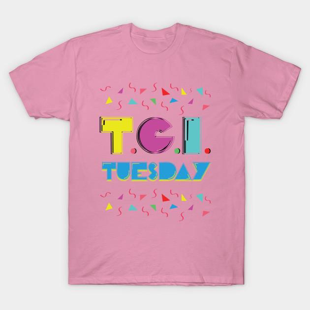T Shirt Women T.G.I. Tuesday Harajuku Print Kawaii Tshirt Summer Short Sleeve Female T-Shirt Top Tee