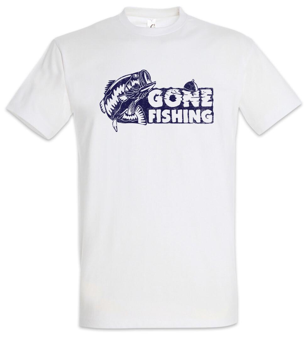 Gone Fishing Mens T-Shirt Skeleton Fish Skeleton Fish Fishing Fishing Fishing 4XL