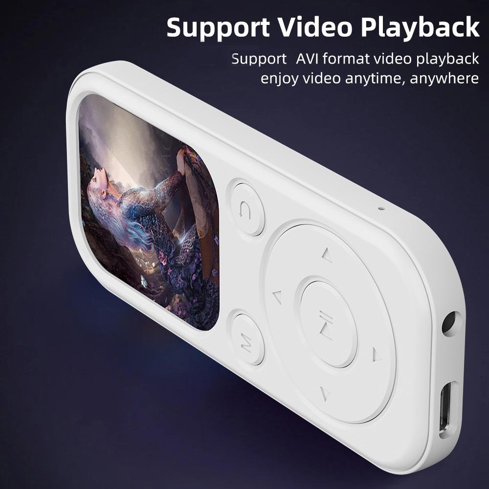 Hudební přehrávač MP3/MP4 s funkcí nahrávání a připojením Bluetooth