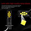 2Pcs Auto H11 LED Nebel Glühbirne 3030 SMD H1 H7 H11 HB3 HB4 Super Helle DRL Fahr Licht auto Lampen 12V