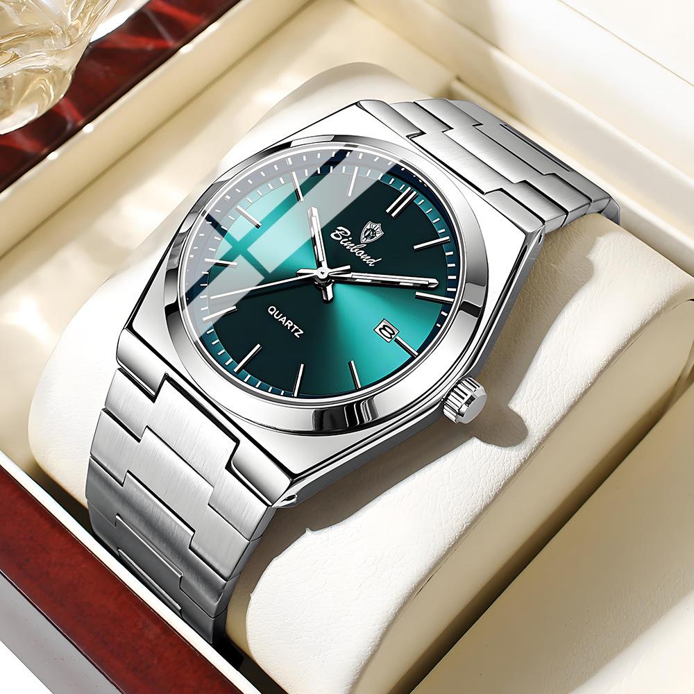 

Ультратонкий циферблат мужские наручные часы водонепроницаемые светящийся дисплей календаря мужские модные деловые часы