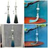 Vintage Chinese Hanfu Pendant Traditional Tassels Pendants Imitation Lotuses Jade Fashionable Jewelry for Celebrations