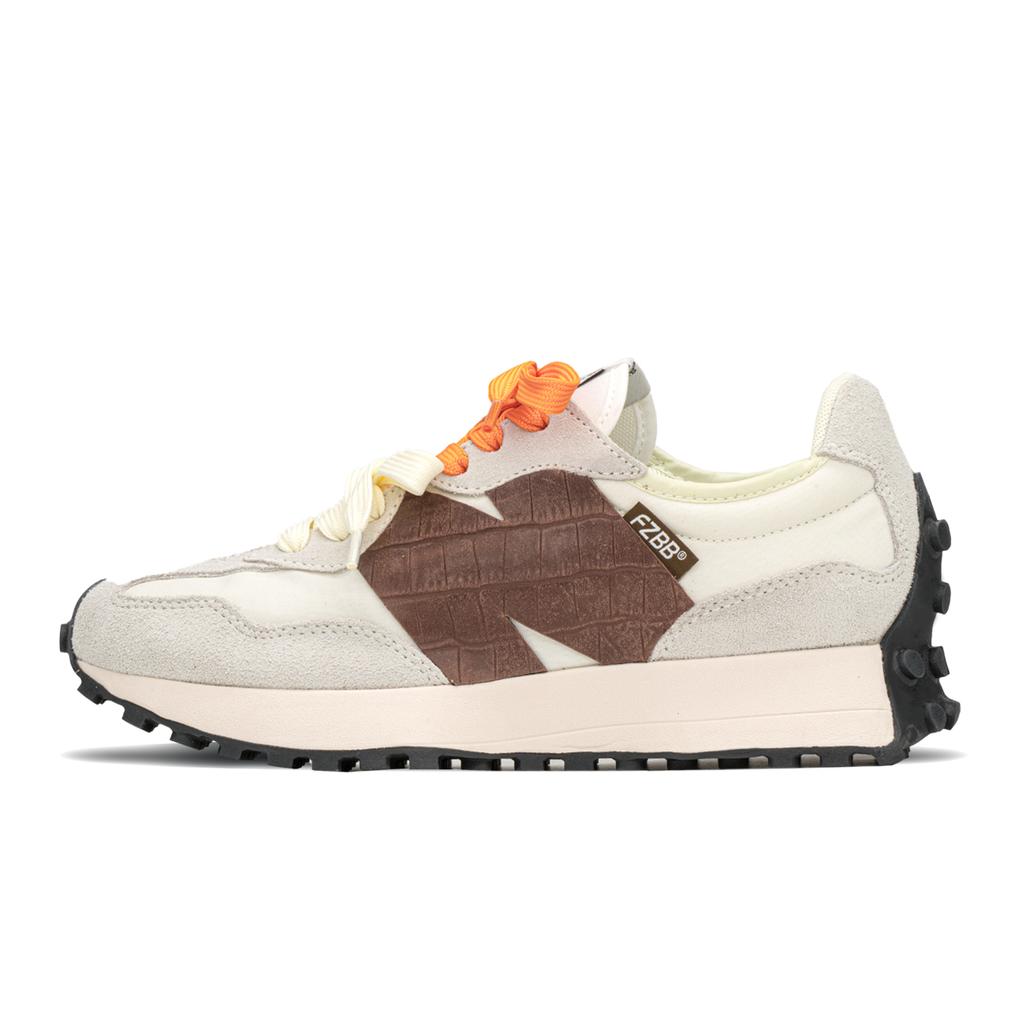 New Balance NB 327 Low top Running Shoes Unisex Brown Gray MS327FE(TeamA-S-BOX)