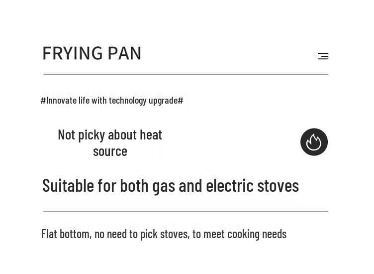 Extra Thick Non-stick Stainless Steel Honeycomb Wok - Flat-bottomed Frying Pan for Cooking