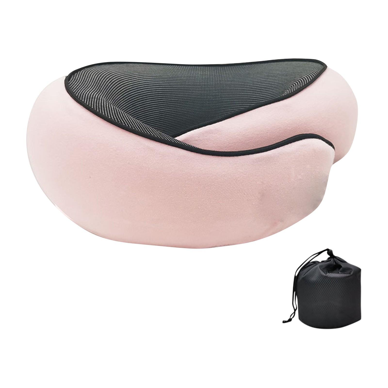 

U-образная подушка из пены с эффектом памяти. Можно хранить U-образную подушку. Подушка для шеи. Подушка для путешествий на самолете. Подушка для сна. Подушка для шеи и шеи. One Size