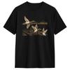 Stockente Jagd T-Shirt Paar Vintage T-Shirts Sommer O-Ausschnitt Hip Hop T-Shirt Günstige Übergroße Kleidung