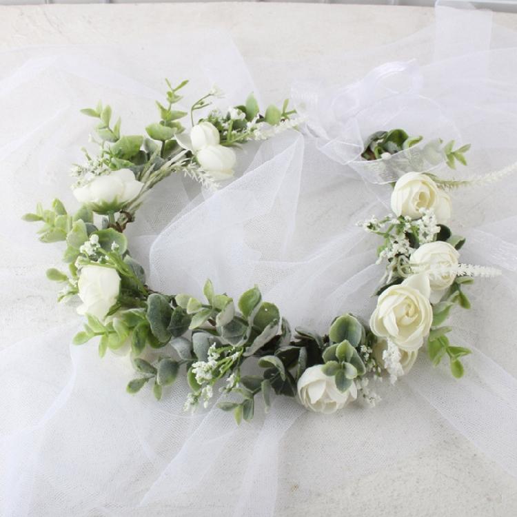Blumenstirnbänder Blumengirlanden Krone Haarkranz Braut Blumenkrone Hochzeit