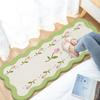 Thickened Imitation Cashmere Floor Mat, Small Fresh Bedroom Bedside Blanket, Living Room Carpet, Household Bay Window Mat