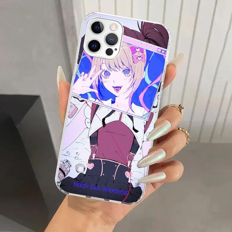 Needy Girl Streamer Overload Phone Case for Iphone 17 Air 16 15 Plus 14 13 Mini 12 11 Pro Max 16E 7 8 SE 2020 Soft Funda Print S