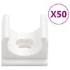 VidaXL Cable Ducts with Clips, Cable Protectors, Cable Protectors, Cord Covers, Office Cable Management 155895