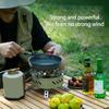 Compacts Durability Camp Stove Survival Furnaces Windproofed Hiking Field Stove for Fishing Picnics