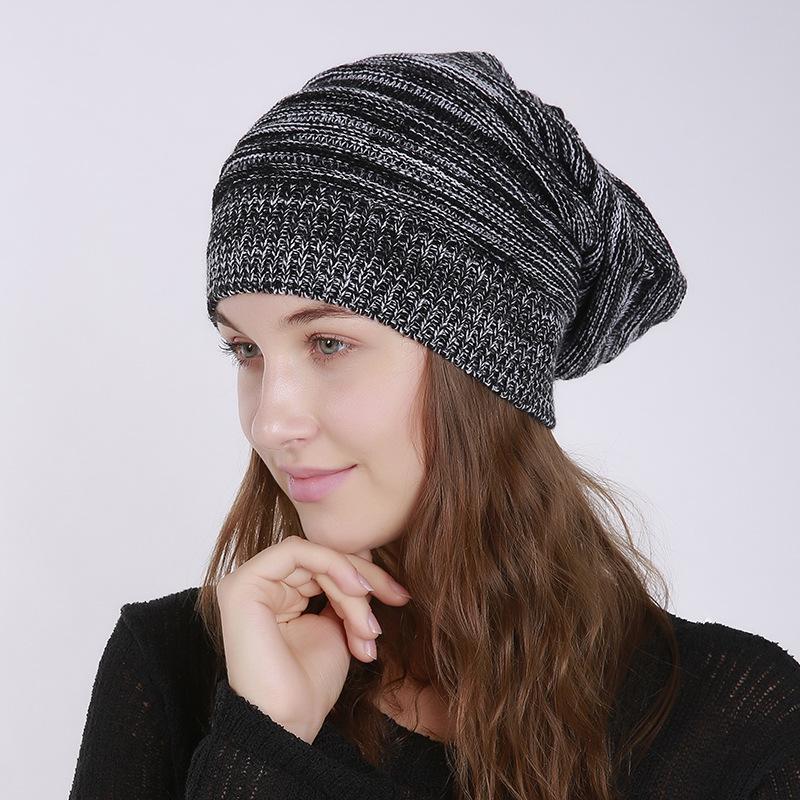 Móda Ženy Tenká pletená čepice podzimní pohodlné kulichy Pro muže Outdoor Ležérní čepice s kapucí Dámské úplety Čepice Skullies
