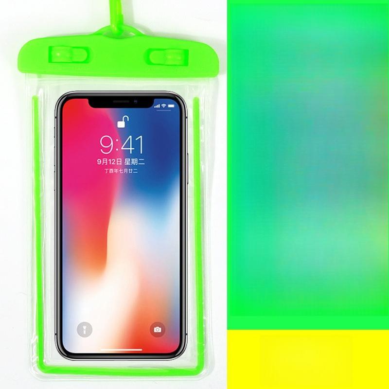 Universal Waterproof Phone Pouch with Sealed Design and Lanyard for Swimming and Diving