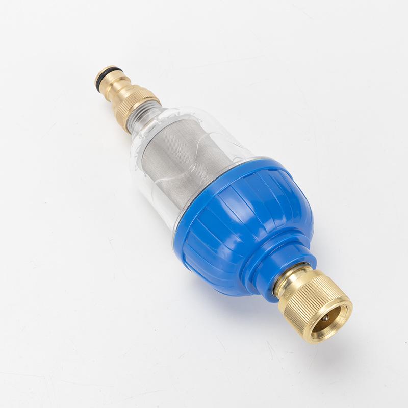 Sada předfiltrů pro vysokotlaký mycí stroj na auta s rychlospojkou a filtračním sítem