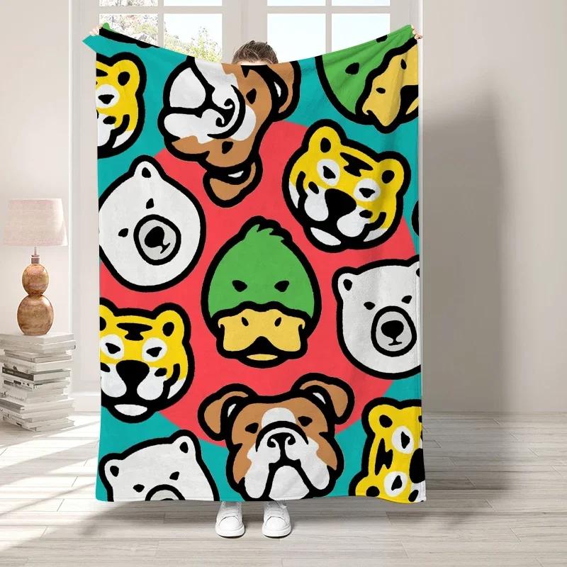 H-human Made Nap Blanket for Decorative Sofa Bedspread On the Bed Bedroom Decoration Boho Home Decor Throw Blankets Fluffy Soft#