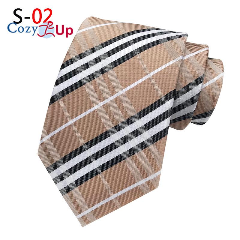 

3,15-дюймовый модный полосатый мужской галстук в клетку с узором пейсли для свадьбы