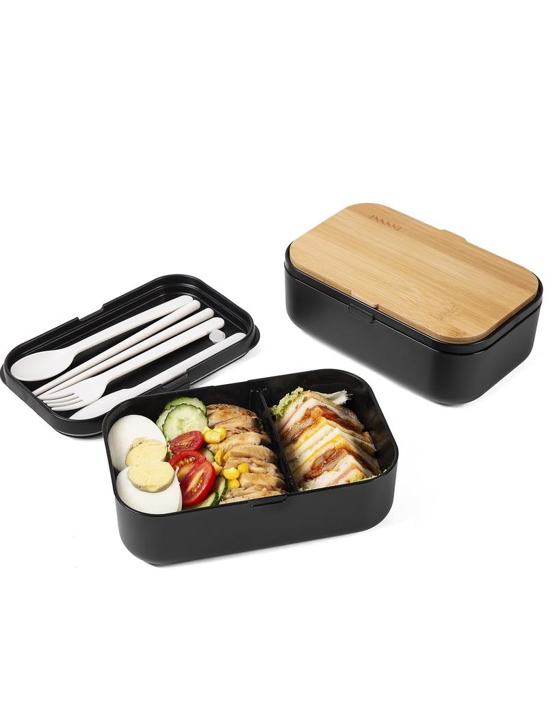 Premium Bento Box for 2000ml Large Lunch Box with Adjustable Dishwasher and Microwave and Easy To Use Men, Capacity, Two-Tier Valve, Dividers, Safe,