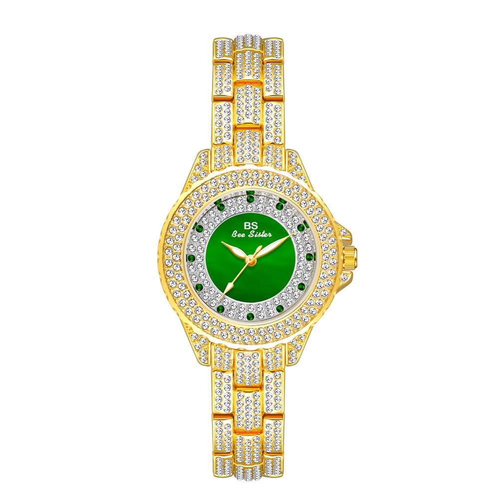 Designer Quartz Watches Luxury Diamond Woman Gold Silver Watch Waterproof Elegant Dress Style Ladies Gifts