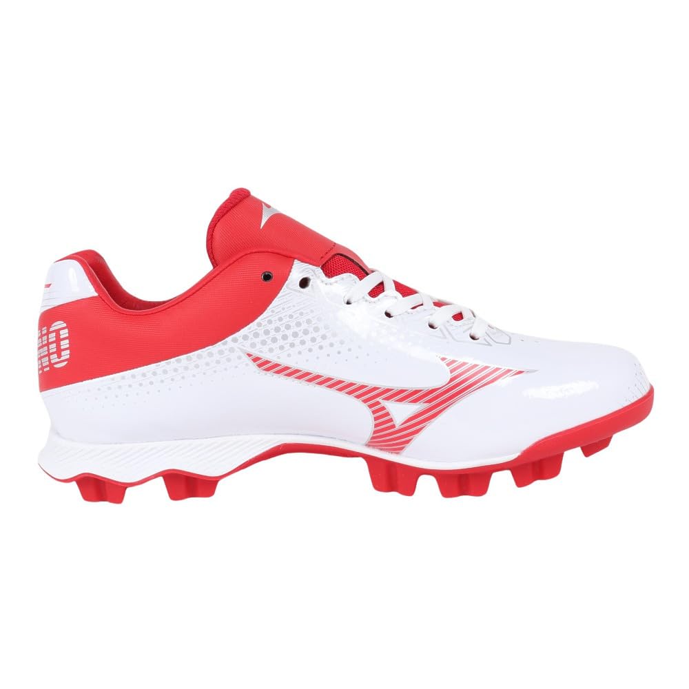 Mizuno Baseball Stollen Weiß Spa 3E Wave Light Revo 11GP2221 miz22fw